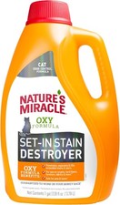 Nature  s Miracle Set-In Stain Destroyer, 1 Gallon, For 128 Fl Oz Pack of 1 