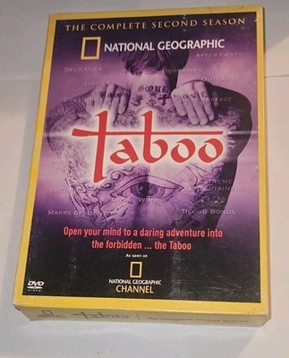 Taboo: The Complete Second Season DVD 2005 4 Discs from National Geographic
