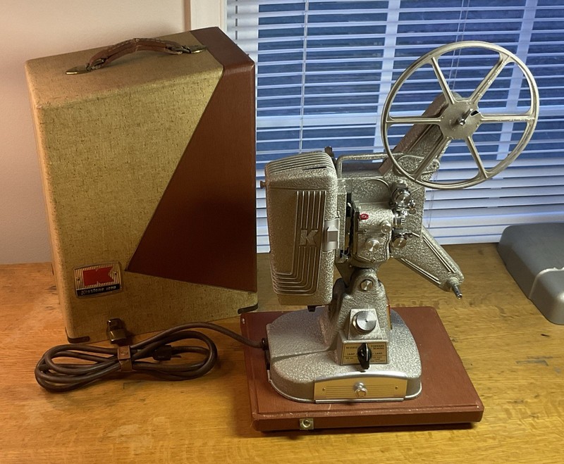 Keystone 109D 8mm Film Vintage Movie Projector Working Condition