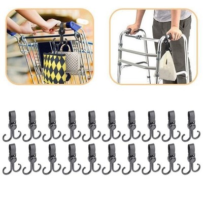 Einkaufstasche Haken für Kinderwagen praktische Buggy Clips zum Tragen der Hän