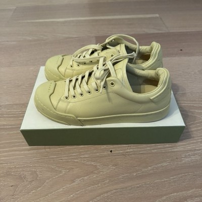 MARNI SNZW013801 Low Top Sneakers Yellow Size 40