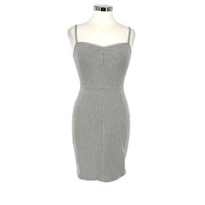 Banana Republic Gray Sleeveless Fitted Sheath Dress Grayy Size 4
