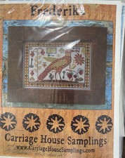 Carriage House Samplings Frederik 1831 Bird Sampler Pattern NOS