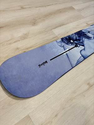Burton Custom Twin Snowboard With Art By Juan Francisco Casas 154