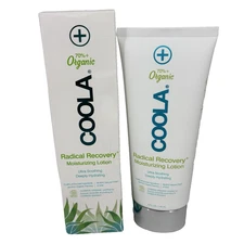 Coola Organic Radical Recovery Moisturizing Lotion Ultra Soothing Hydrate 5 oz