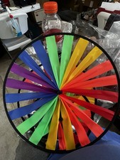 NUEVO 3 RUEDAS DE VIENTO GO FLY A KITE MOLINETE TRIPLE VIENTO RUEDAS POR DISEÑO DE VIENTO