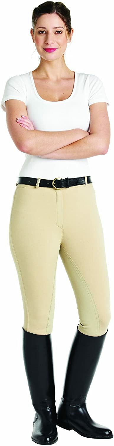 Matchmakers Women's Caldene Chelsea Regular Breeches - Light Beige, 24 inch #gbh