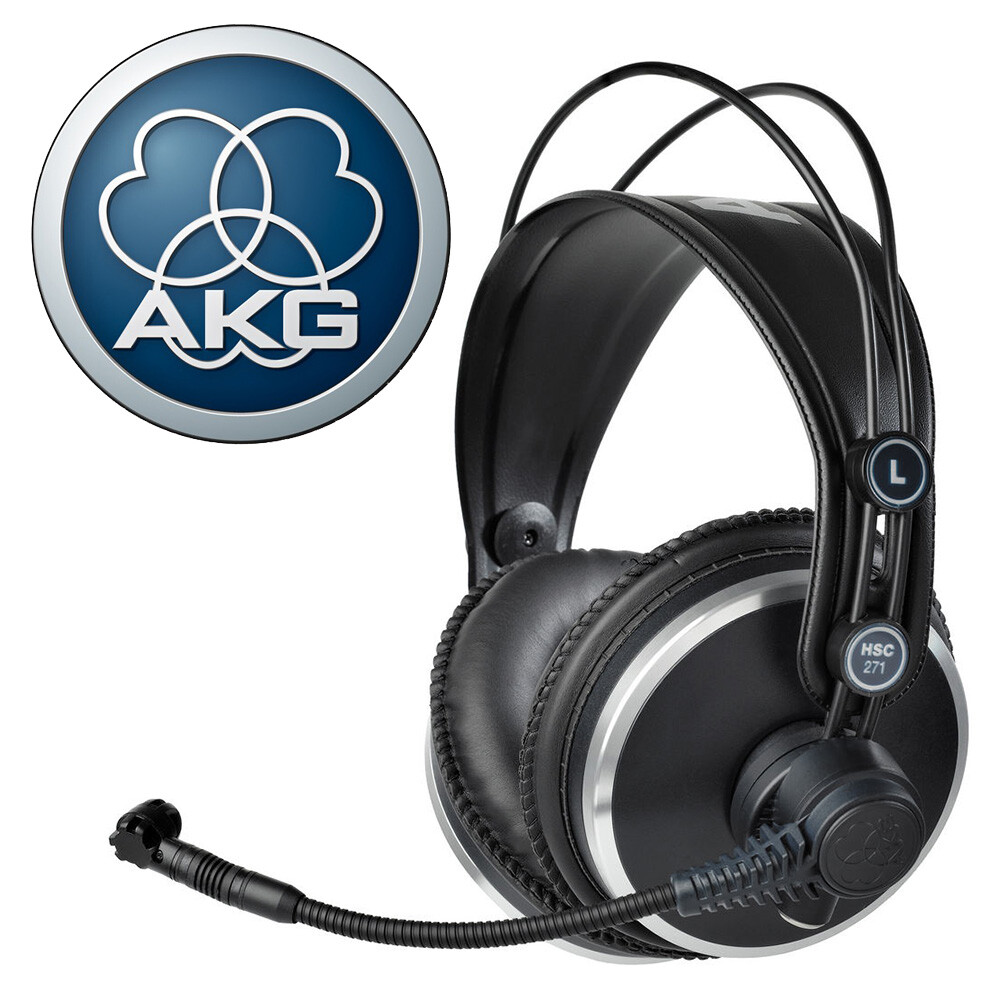 AKG HSC271 Professional Headset w/ Condenser Microphone | eBay