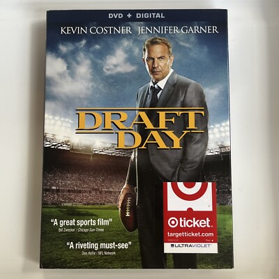 Draft Day (DVD, 2014) Brand New Sealed, Kevin Costner Jennifer Gardner  Sports 31398200574|