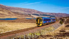 Photo 6x4 DMU 158715 bound for the Kyle near Inver Cottage Achnasheen/Ac c2022