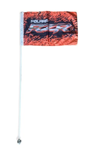 JLP 3.5 Ft Tall 1/4” Pole ATV/UTV Whip Flag – General Lee 01 Design, Orange, Bolt-On For Most Brands (Fits 2020-2025)