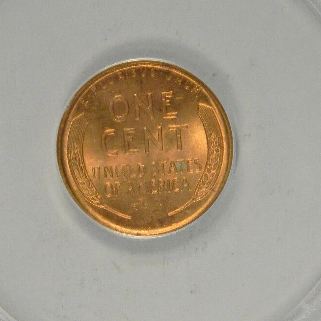 1947 LINCOLN CENT ~ DDO-005 DOUBLE DIE OBVERSE! ANACS MS64 RED! - Image 3 of 4