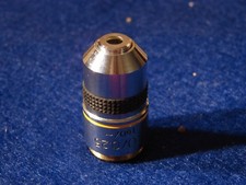 Microscope Objective in Excellent Condition, Unknown Manu, 10x 0.25 NA 180/-