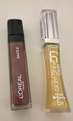 loreal lipgloss X2 Dazzle & Glam Shine 6 Stunden