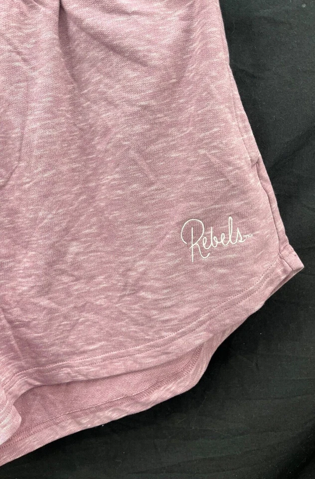 NEW Ole Miss Rebels Gear For Sport Purple Lounge Drawstring Shorts Women's M - Imagem 2 de 4