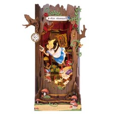 Rolife 3D-Holz-Puzzle Book Nook Alice Adventu...