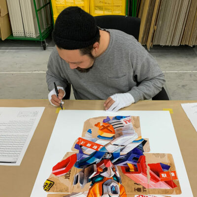 BMA-001_P TENGAone Print Silkscreen takashi murakami kaikai kiki