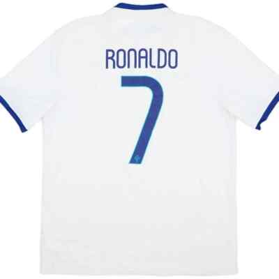レアル・マドリード RONALDO 7 半袖 シャツ 2014 2014-15 Real Madrid Home Shirt Ronaldo #7 - 7/10 - (L)