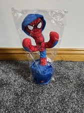 Spiderman Talking Toy Dancing Cactus Doll Marvel Avengers Speak Talk Sound Recor