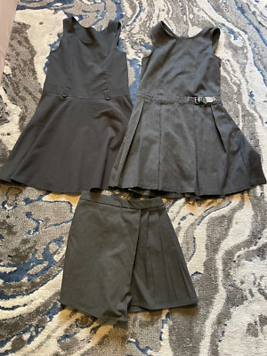 Graue Uniformkleider und Shorts für Mädchen 7-8 Jahre