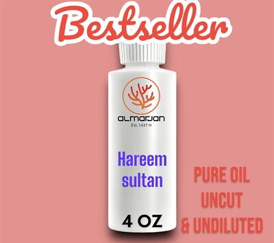 4 oz  Compare Hareem Sultan Body Oil Fragrance for women