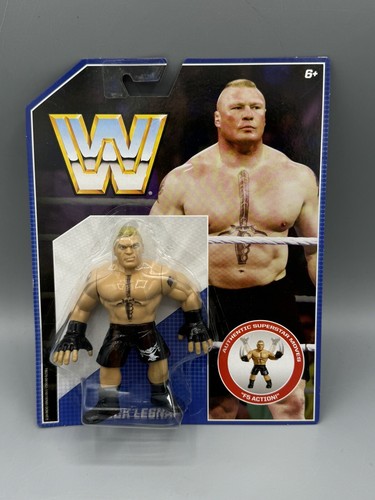 WWE Retro Series 1 Brock Lesnar Figure Mattel WWF ...