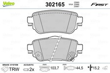 VALEO Bremsbeläge Bremsbelegsatz hinten für Nissan Qashqai II X-Trail