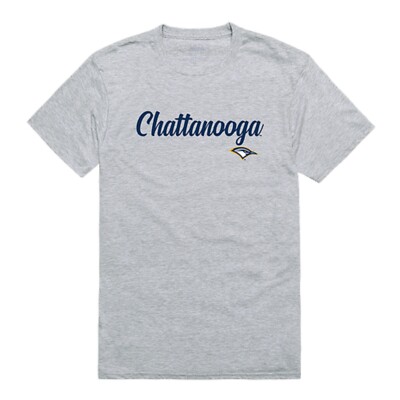 University Of Tennessee at Chattanooga Mocs UTC NCAA Cotton Script Tee T Shirt  