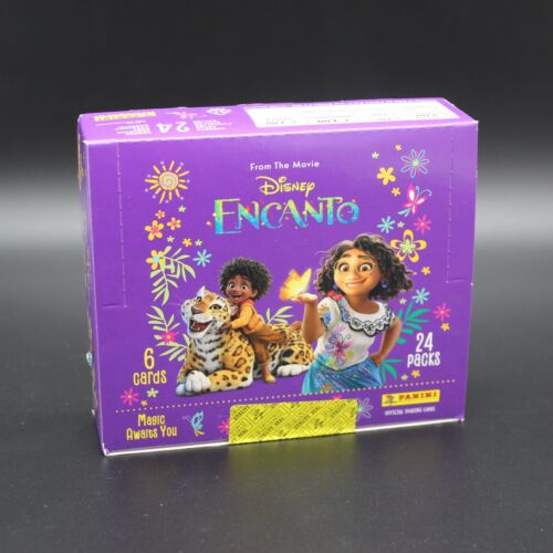Boîte de 24 paquets de cartes à collectionner Panini Disney Encanto - Photo 1/1