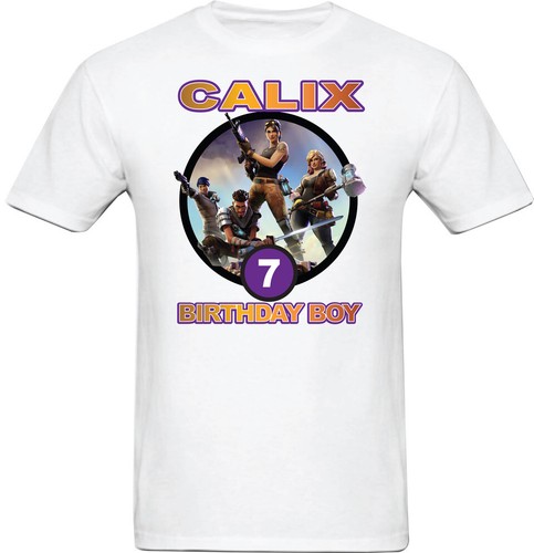 Fornite Birthday T-Shirt, Fornite 