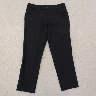 Lululemon Pants Mens 28x23 Black ABC Slim Golf Performance