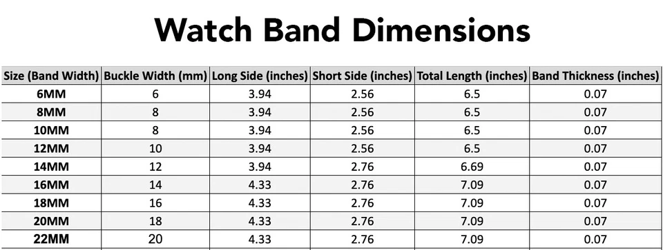 Bandini Leather Watch Band Mens/Womens 12mm 14mm 16mm 18mm 20 22mm, Many Colors - Image 2 of 4