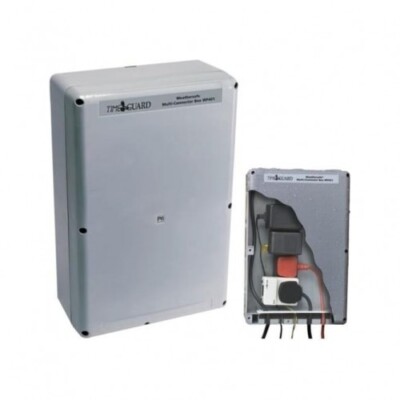 Wetterfeste Outdoor Elektrobox mit 4-fach Verlängerungssteckdosenleiste - Timeguard