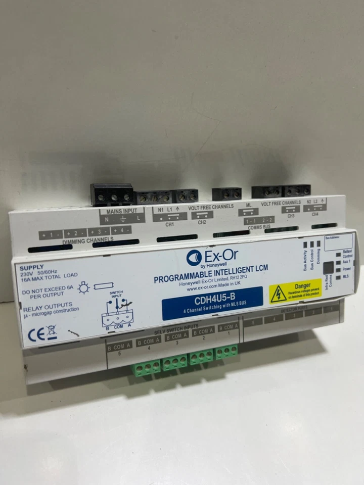 EX-OR CDH4U5-B Programmable Intelligent LCM 4 ch swiching with MLS BUS - Image 2 of 4