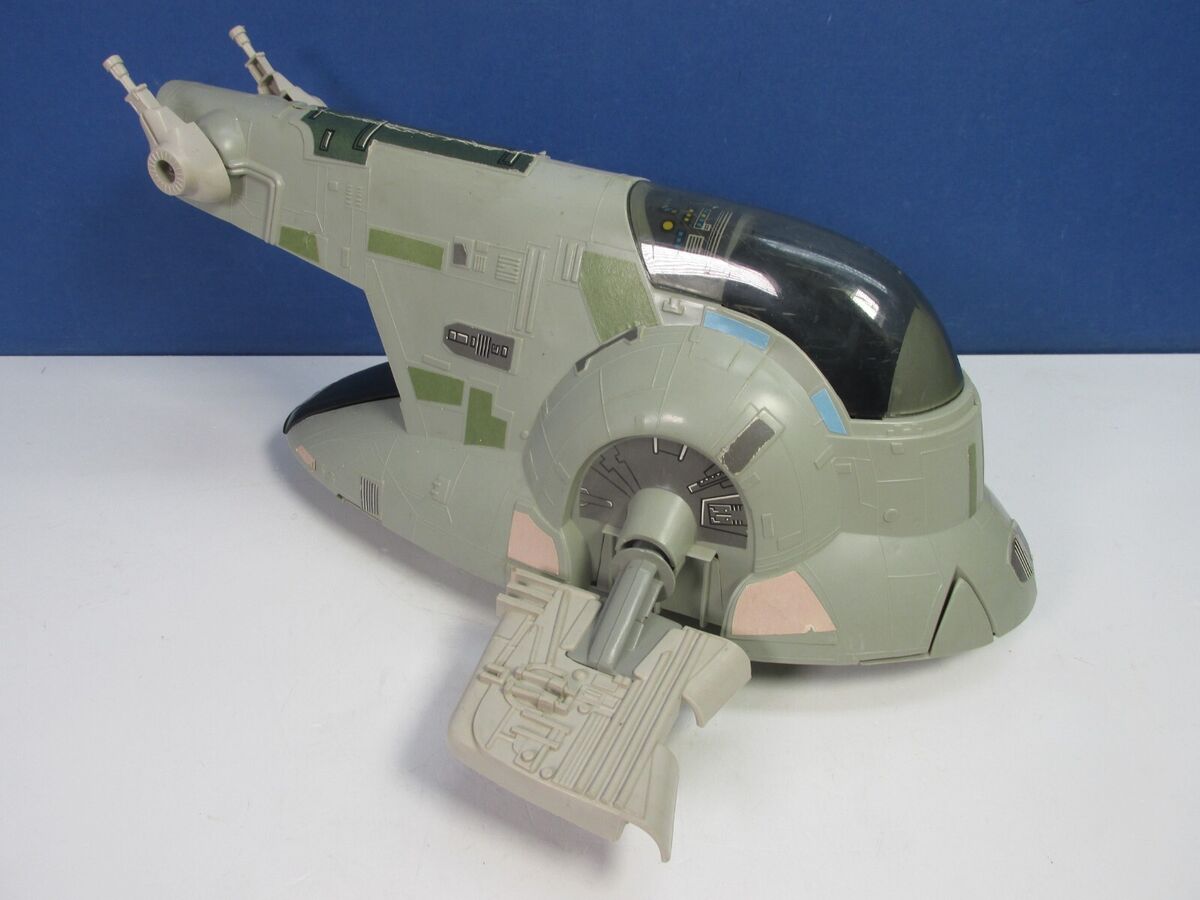 original VINTAGE star wars complete SLAVE 1 boba fett's SHIP original VINTAGE star wars complete SLAVE 1 boba fett's SHIP