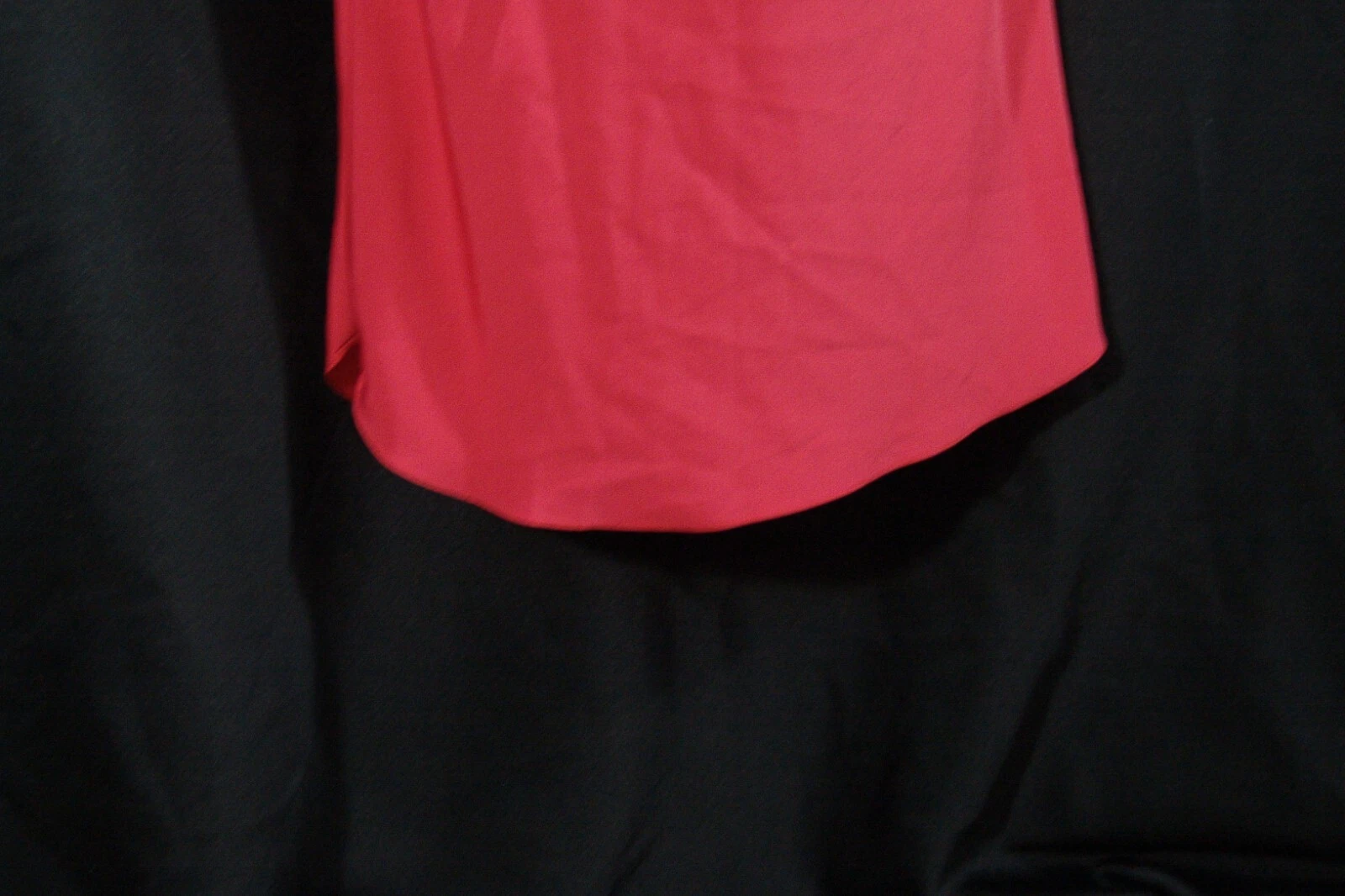 UNDERCOVER Abito Victoria's Secret slip M rosso pizzo floreale etichetta oro medio vintage anni 80