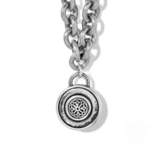 Brighton FERRARA DISC Necklace Chunky Chain MSRP $118 NWT