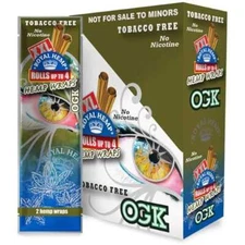 XXL Hemp Rolling Papers OGK Flavor Hemparillo (2 Per Pack, 25 Packs Per Box)
