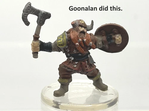 D&D Pathfinder Mini MTG Companions Hall Bruenor Battlehammer UNIQUE