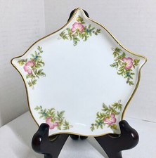 Vintage Minton Bone China England Floral Trin...