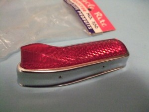 1970's BICYCLE FENDER retro  REFLECTOR  by Cycle rite no 566