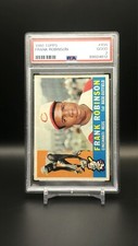 1960 Topps Frank Robinson PSA 2 Well Centered! Reds HOF Great! 