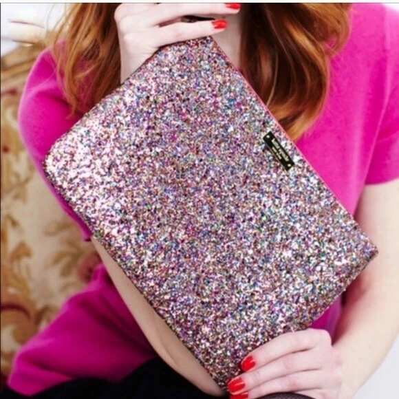 Pink Glitter Shoulder Bag | Claire's US