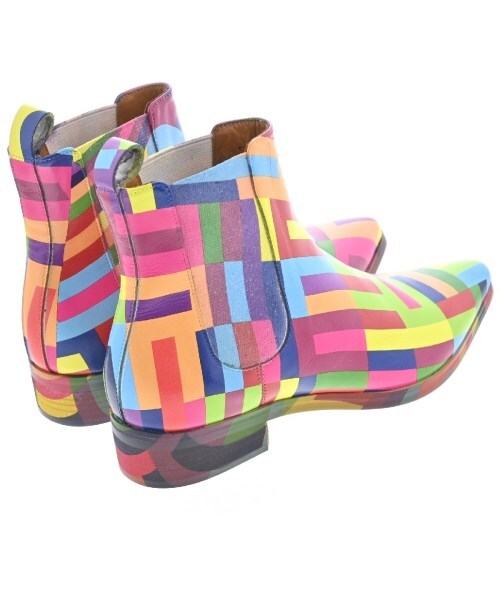 COMME des GARCONS Boots PurplexBlueetc.(Patterned) 2200491434065 View 2