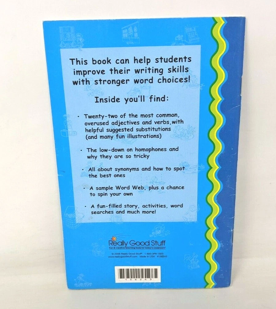 Really Good Stuff Handbook Easily Confused &amp; Overused Words Homophones  Synonyms | eBay