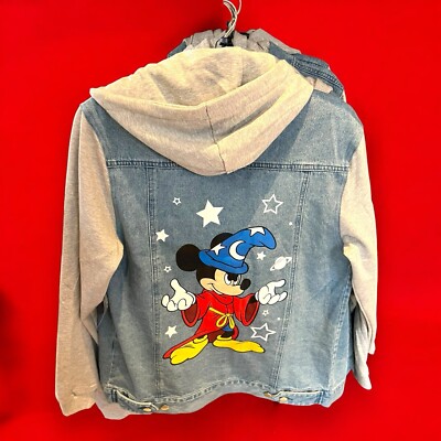 Zipped Jeans jacket Mickey Fantasia fantasmic - Disneyland Paris 