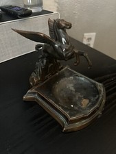 1930 s  MOBIL OIL GAS PEGASUS EXECUTIVE DESK ...