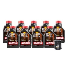 9L Motul 8100 ECO-LITE 0W20 Wix Filter Motor Oil Change Kit API SP-RC