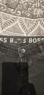 Boss hugo boss black jeans for boys size 6-114