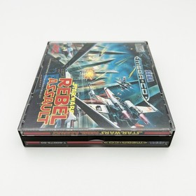 Sega Mega CD STAR WARS REBEL ASSAULT Game & Instruction Booklet - BOXED